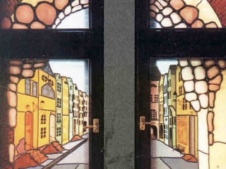 Kamieniczki - zmiana widoku za oknem